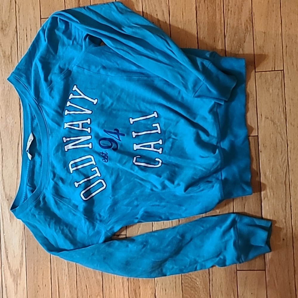 Blue Old Navy Crewneck